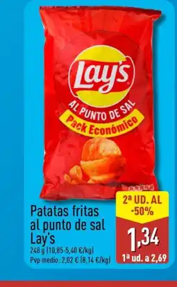 ALDI LAY'S Patatas fritas al punto de sal oferta
