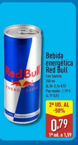 ALDI RED BULL Bebida energética oferta