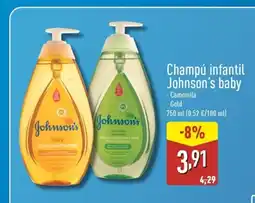 ALDI JOHNSON'S BABY Champú infantil oferta
