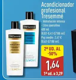 ALDI TRESSEMMÉ Acondicionador profesional oferta