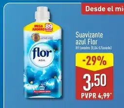 ALDI FLOR Suavizante azul oferta