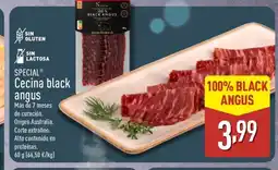 ALDI SPECIAL Cecina black angus oferta
