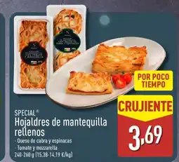 ALDI SPECIAL Hojaldres de mantequilla rellenos oferta