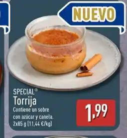 ALDI SPECIAL Torrija oferta