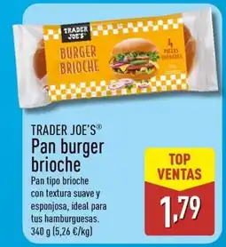ALDI TRADER JOE'S Pan burger brioche oferta