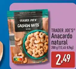 ALDI TRADER JOE'S Almendra natural oferta