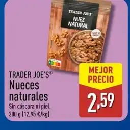 ALDI TRADER JOE'S Nueces naturales oferta