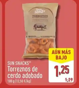 ALDI SUN SNACKS Torreznos de cerdo adobado oferta
