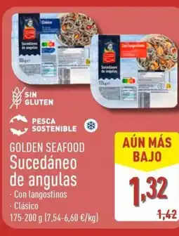 ALDI GOLDEN SEAFOOD Sucedáneo de angulas oferta