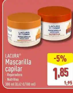 ALDI LACURA Mascarilla capilar oferta