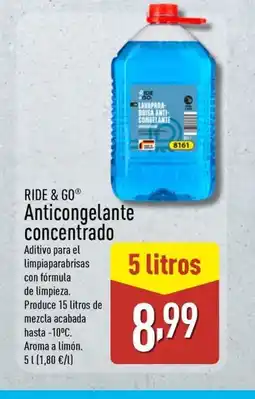 ALDI RIDE & GO Anticongelante concentrado oferta