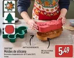 ALDI CROFTON Moldes de silicona oferta
