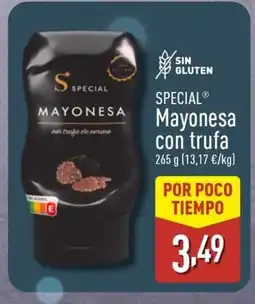 ALDI SPECIAL Mayonesa con trufa oferta