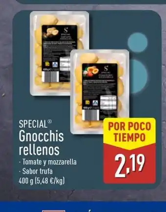 ALDI SPECIAL Gnocchis rellenos oferta