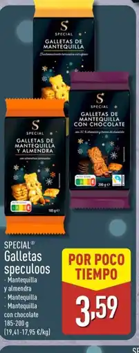 ALDI SPECIAL Galletas speculoos oferta