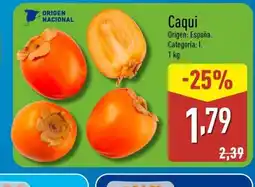 ALDI Caqui oferta