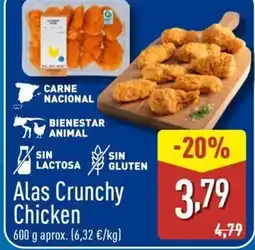 ALDI Alas Crunchy Chicken oferta