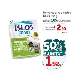 Condis ISLOS Formatge grec de cabra oferta
