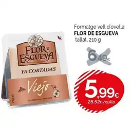 Condis FLOR ESGUEVA Formatge vell d'ovella oferta