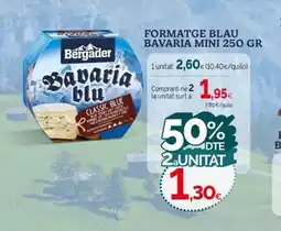 Condis Formatge blau bavaria mini oferta
