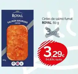 Condis ROYAL Cintes de salmó fumat oferta