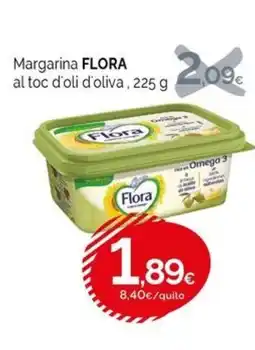 Condis FLORA Margarina al toc d'oli d'oliva oferta