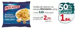 Condis PESCANOVA Anelles de calamar a la romana oferta