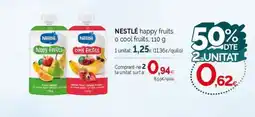 Condis NESTLÉ happy fruits o cool fruits oferta