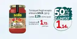 Condis SOLIS Tomàquet fregit recepta artesana oferta