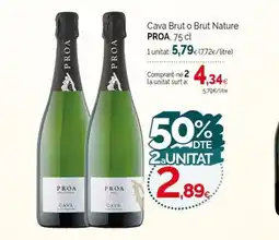 Condis PROA Cava Brut o Brut Nature oferta