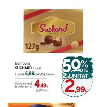 Condis SUCHARD Bombons oferta