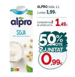 Condis ALPRO soia oferta