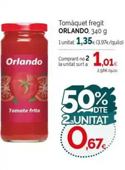 Condis ORLANDO Tomàquet fregit oferta
