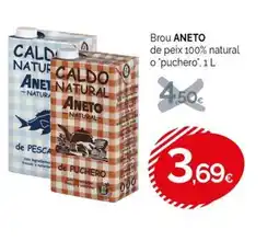 Condis ANETO Brou de peix 100% natural o puchero oferta