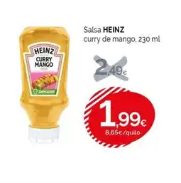 Condis HEINZ Salsa curry de mango oferta