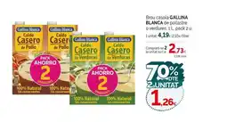 Condis GALLINA BLANCA Brou casolà de pollastre o verdures oferta