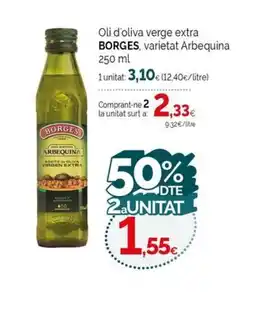 Condis BORGES Oli d'oliva verge extra, varietat Arbequina oferta