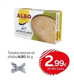 Condis ALBO Tonyina clara en oli d'oliva oferta