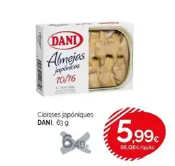 Condis DANI Cloïsses japòniques oferta