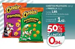 Condis CHEETOS Pelotazos o pandilla oferta