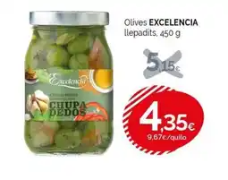 Condis EXCELENCIA Olives llepadits oferta