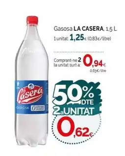 Condis LA CASERA Gasosa oferta