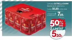 Condis ESTRELLA DAMM Cervesa llauna oferta