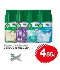 Condis AIR WICK FRESH MATIC Recanvi d'ambientador oferta