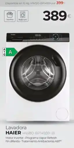 Tien 21 HAIER Lavadora oferta