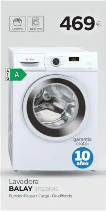 Tien 21 BALAY Lavadora 3TS285BS oferta