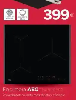 Tien 21 AEG Encimera TN631P0BFB oferta