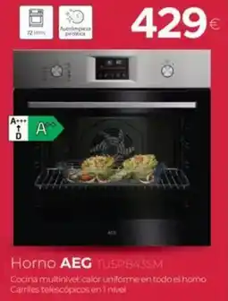 Tien 21 AEG Horno TU5PB435M oferta
