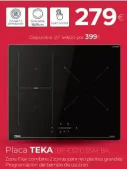 Tien 21 TEKA Placa IBF 63210 SSM BK oferta