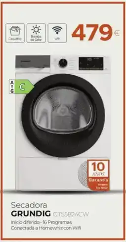Tien 21 GRUNDIG Secadora GT55824CW oferta